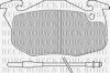 PEUGE 424878 Brake Pad Set, disc brake